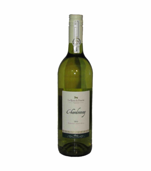 Le Roux en Fourie Chardonnay white wine 2012